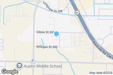 Map image of the property - 1804 Ororke Ln SW