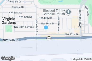 Map image of the property - 6010 NW 38th St