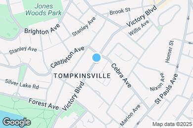 Map image of the property - 358 Victory Blvd