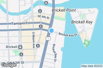 Map image of the property - 801 Brickell Ave