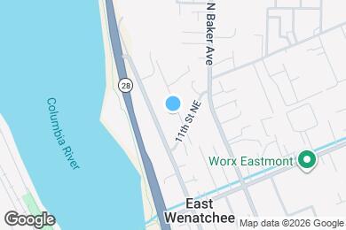 Map image of the property - 1050 N Alvin Ct