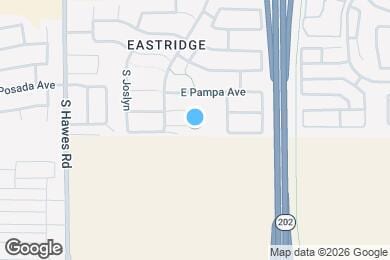 Map image of the property - 8635 E Peralta Ave