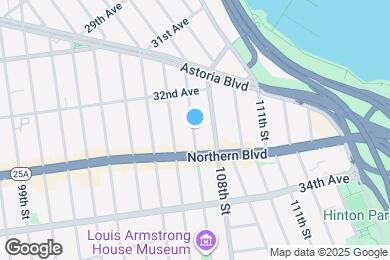 Map image of the property - 32-43 107th Street