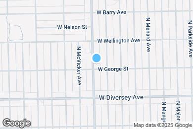 Map image of the property - 2909 N Austin Ave