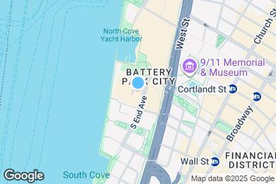 Map image of the property - 355 S End Ave