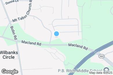 Map image of the property - 26 Treeline Ct