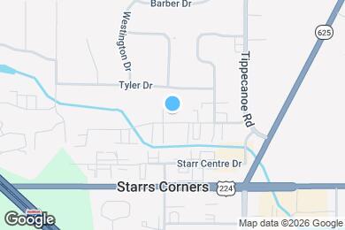 Map image of the property - 3734 Indian Run Dr