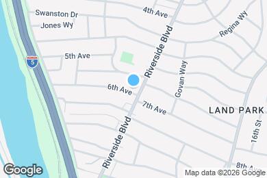 Map image of the property - 1089 6th Ave