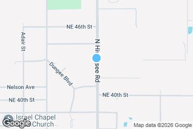 Map image of the property - 4216 N Hiwassee Rd