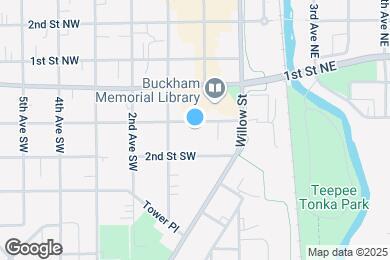 Map image of the property - 9 1st St SW