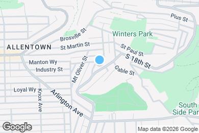Map image of the property - 2614 S 18th St