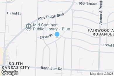 Map image of the property - 9302 Fairwood Dr