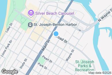 Map image of the property - 712 Broad St