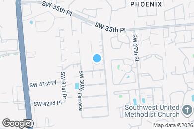 Map image of the property - 3625 SW 29th Ter