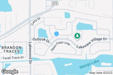 Map image of the property - 1625 Crossridge Dr