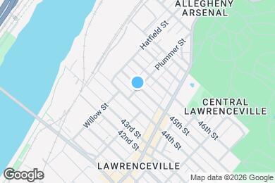 Map image of the property - 4416 Plummer St