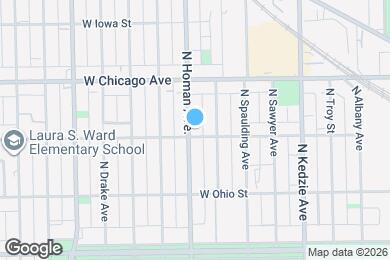 Map image of the property - 3357 W Huron St