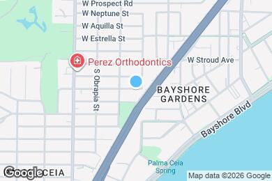 Map image of the property - 2818 W San Isidro St