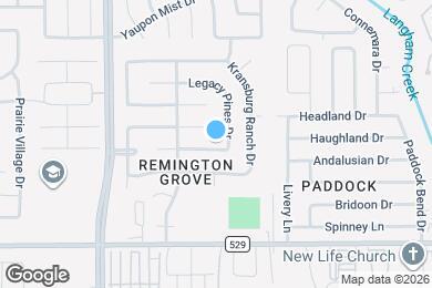 Map image of the property - 18918 Brownstone Mills Dr