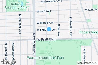 Map image of the property - 2243 W Farwell Ave
