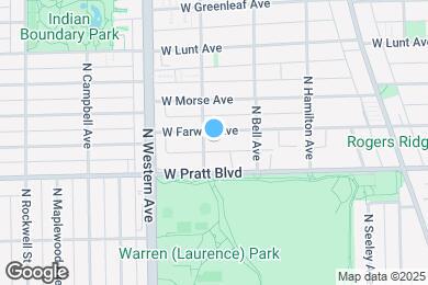 Map image of the property - 2245 W Farwell Ave