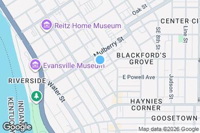 Map image of the property - 616 SE 3rd St