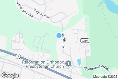 Map image of the property - 1008 River Crest Ct