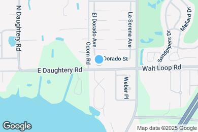 Map image of the property - 316 E Daughtery Rd