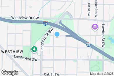Map image of the property - 1296 Sells Ave SW