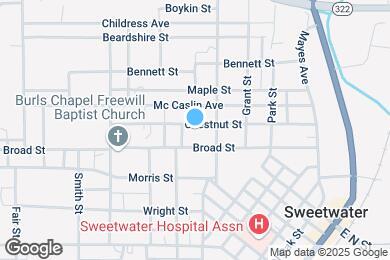 Map image of the property - 505 Chestnut St