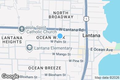 Map image of the property - 511 W Palm St