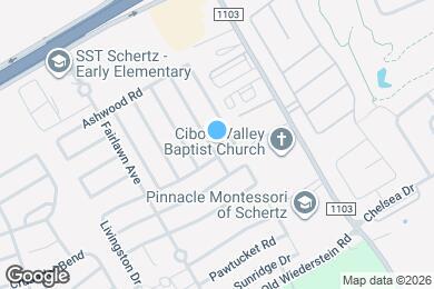 Map image of the property - 705 Hightrail