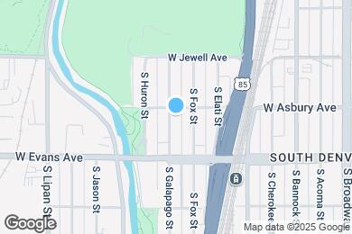Map image of the property - 2004 S Galapago St