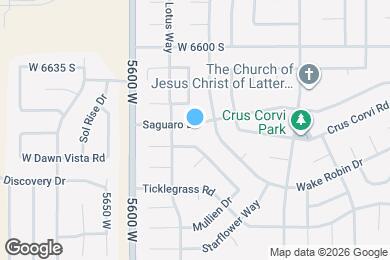 Map image of the property - 5491 W Saguaro Dr