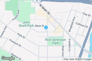 Map image of the property - 2153 Green Ave