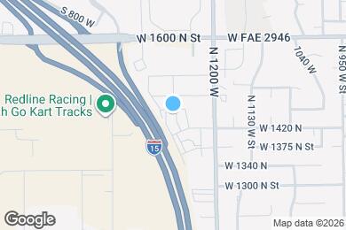 Map image of the property - 1456 N 1300 W