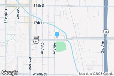 Map image of the property - 1758 6th Ave