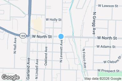 Map image of the property - 1047 N Leverett Ave