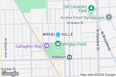 Map image of the property - 3711 N Kenmore Ave