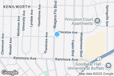 Map image of the property - 225 Niagara Falls Blvd