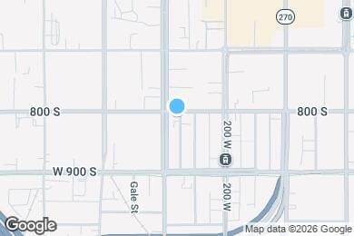 Map image of the property - 275 W 800 S