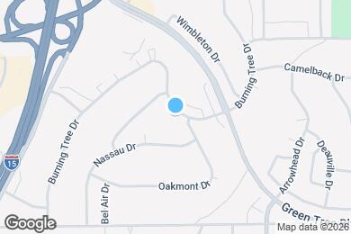 Map image of the property - 13925 Burning Tree Dr