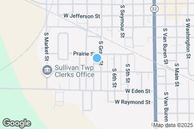 Map image of the property - 421 S Grant St