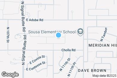 Map image of the property - 11021 E Dover St