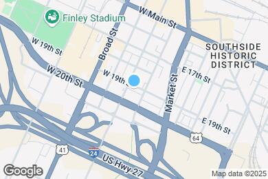 Map image of the property - 120 W 19th St