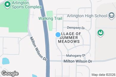 Map image of the property - 5400 Milton Ridge Dr