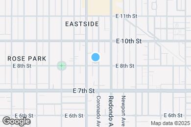 Map image of the property - 3229 E 8th St