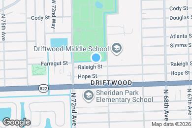 Map image of the property - 7101 Raleigh St