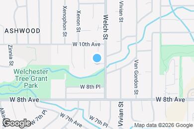 Map image of the property - 12471 W 9th Pl