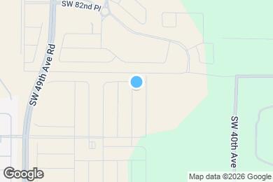 Map image of the property - 8597 SW 44th Ct